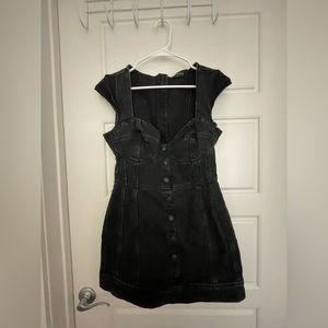 White Fox Denim mini  Shape Dress